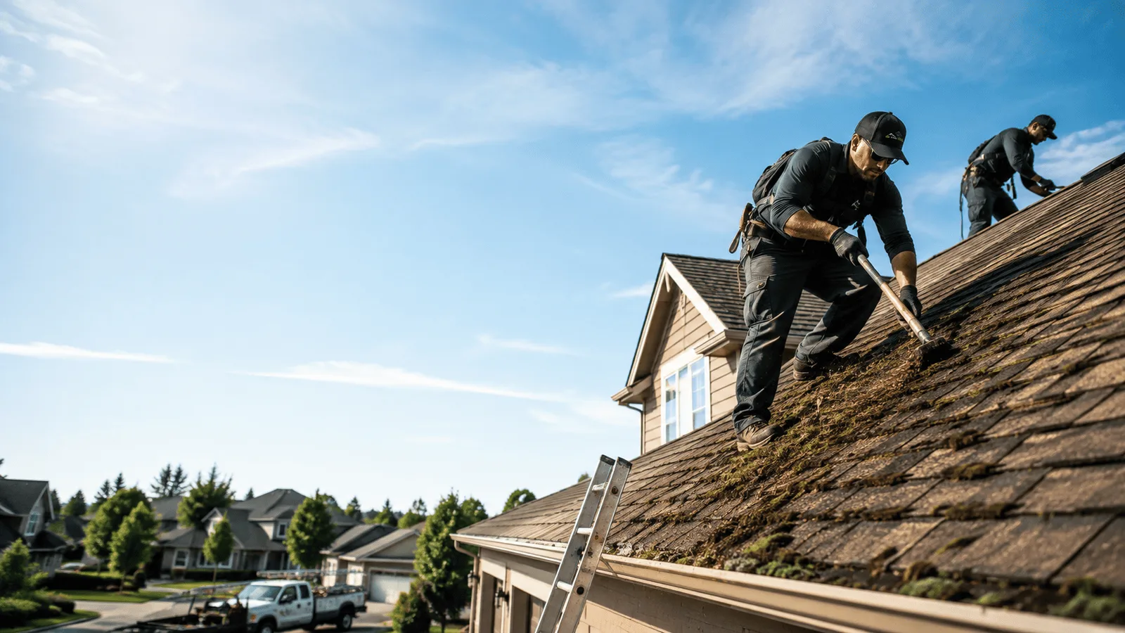 Roof Moss Removal in East Point, KY near me